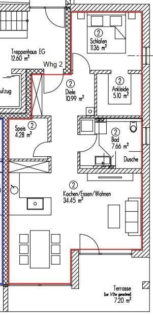 Prodej bytu 2+1 81 m², Bad Griesbach i.Rottal, Bavorsko Prodej bytu 2+1 81 m², Bad Griesbach i.Rottal, Bavorsko