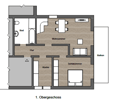 Prodej bytu 3+1 90 m², Lohmar, Severní Porýní-Vestfálsko Prodej bytu 3+1 90 m², Lohmar, Severní Porýní-Vestfálsko