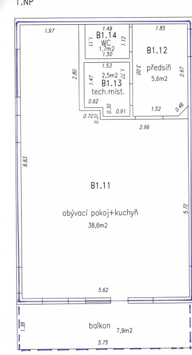 Pronájem bytu 4+kk 96 m², Na Krupičárně, Praha, Praha Pronájem bytu 4+kk 96 m², Na Krupičárně, Praha, Praha