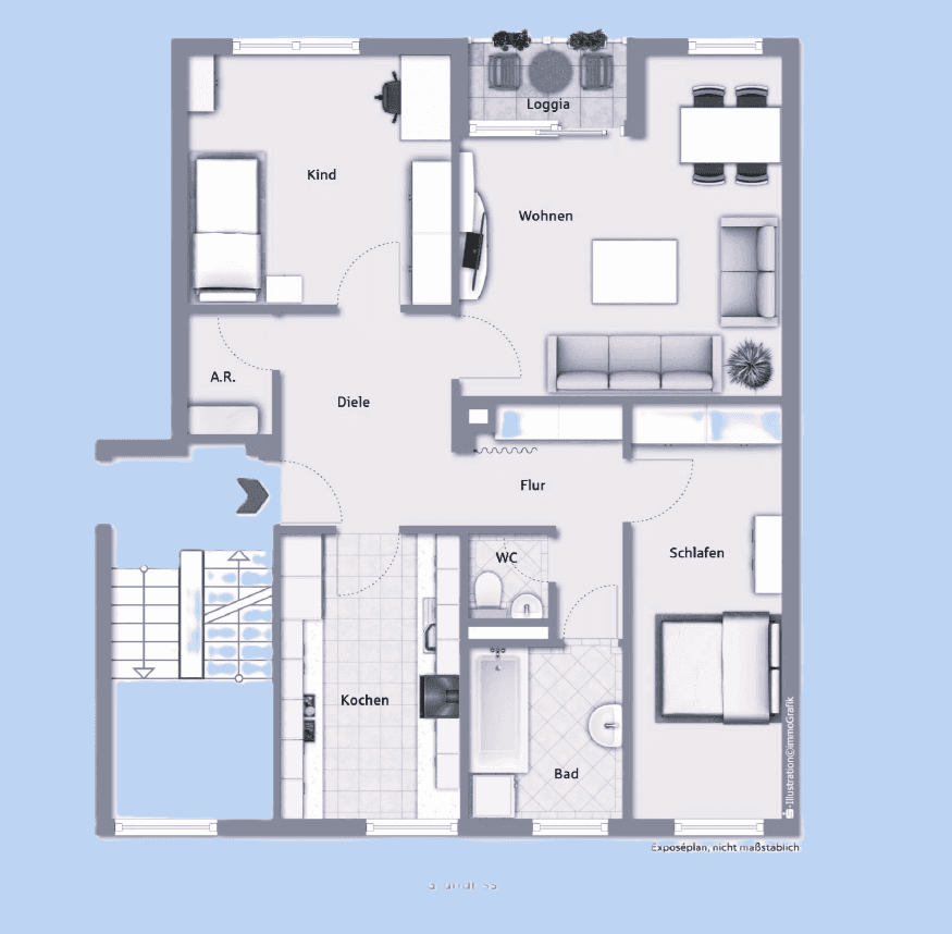 Prodej bytu 3+1 83 m², Finkenschlag 70, Fürth, Bavorsko Prodej bytu 3+1 83 m², Finkenschlag 70, Fürth, Bavorsko