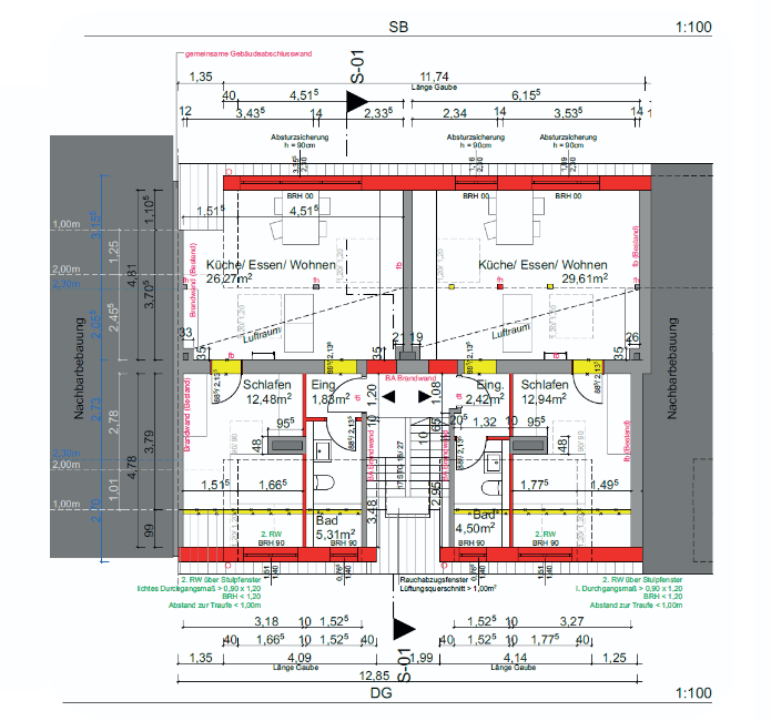 Prodej bytu 2+kk 58 m², Werderstraße 20, Dortmund, Severní Porýní-Vestfálsko Prodej bytu 2+kk 58 m², Werderstraße 20, Dortmund, Severní Porýní-Vestfálsko