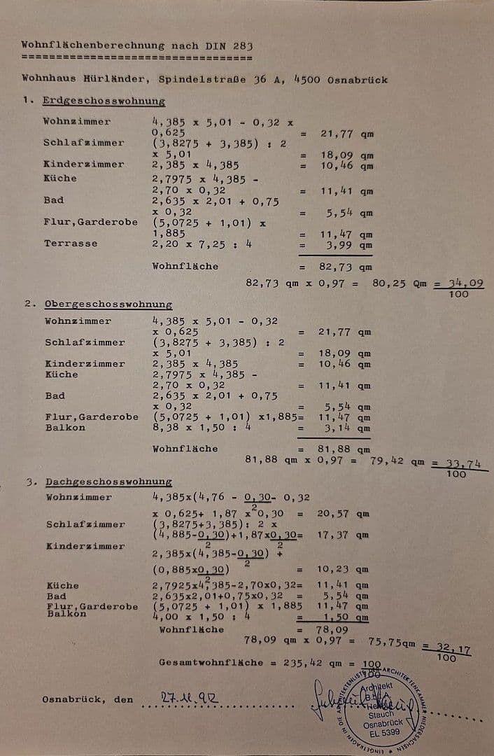 Prodej domu 235 m², pozemek 231 m², Spindelstrasse 36a, Osnabrück, Dolní Sasko Prodej domu 235 m², pozemek 231 m², Spindelstrasse 36a, Osnabrück, Dolní Sasko