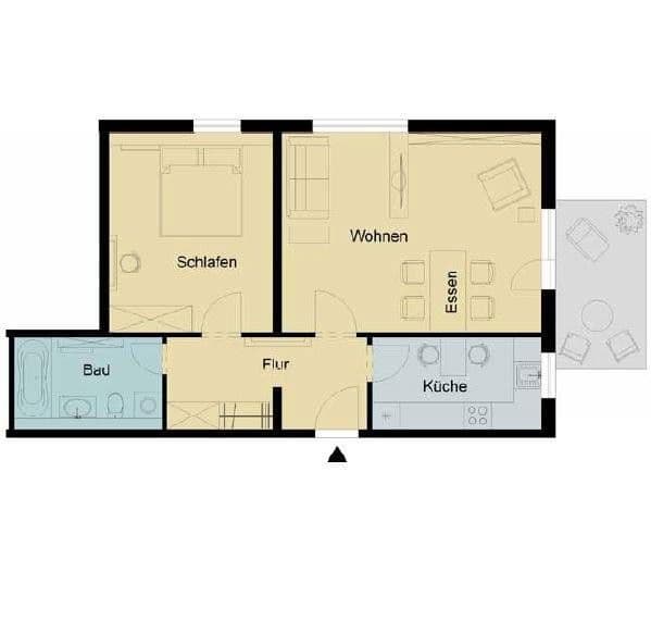 Pronájem bytu 2+1 58 m², Leipzig, Sasko Pronájem bytu 2+1 58 m², Leipzig, Sasko