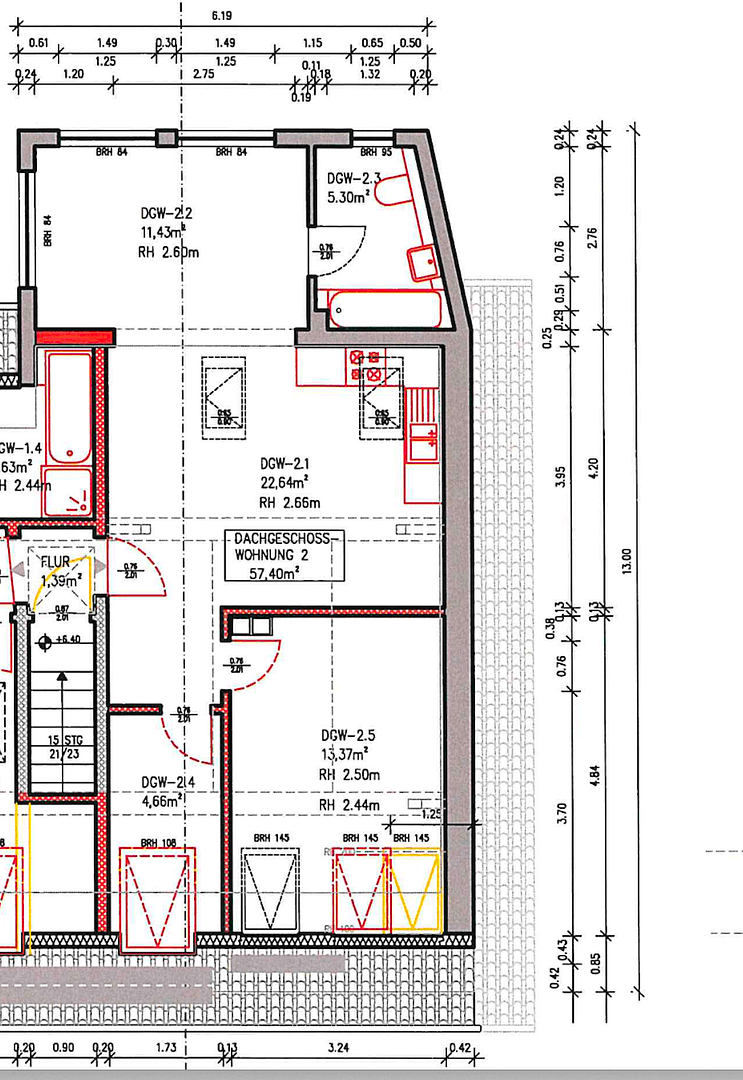 Pronájem bytu 3+1 57 m², Biesenthal, Braniborsko Pronájem bytu 3+1 57 m², Biesenthal, Braniborsko