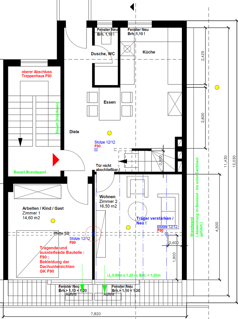 Pronájem bytu 5+1 100 m², Ostwall 25, Dortmund, Severní Porýní-Vestfálsko Pronájem bytu 5+1 100 m², Ostwall 25, Dortmund, Severní Porýní-Vestfálsko