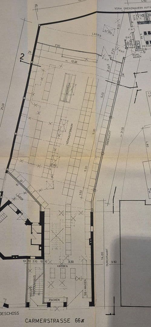 Pronájem nebytového prostoru 414 m², Carmerstr. 66, Essen, Severní Porýní-Vestfálsko Pronájem nebytového prostoru 414 m², Carmerstr. 66, Essen, Severní Porýní-Vestfálsko