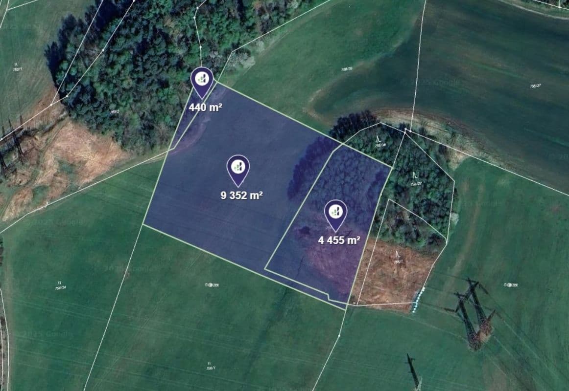 Prodej pozemku 14.247 m², Český Dub, Liberecký kraj Prodej pozemku 14.247 m², Český Dub, Liberecký kraj