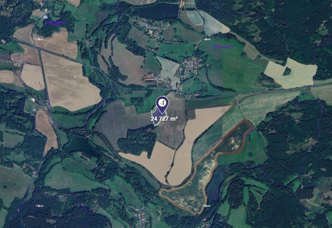Prodej pozemku 24.727 m², Životice, Plzeňský kraj Prodej pozemku 24.727 m², Životice, Plzeňský kraj