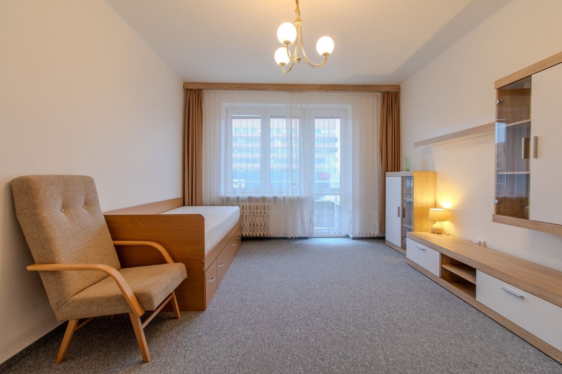 Pronájem bytu 1+1 37 m², U Slavie, Praha, Praha Pronájem bytu 1+1 37 m², U Slavie, Praha, Praha