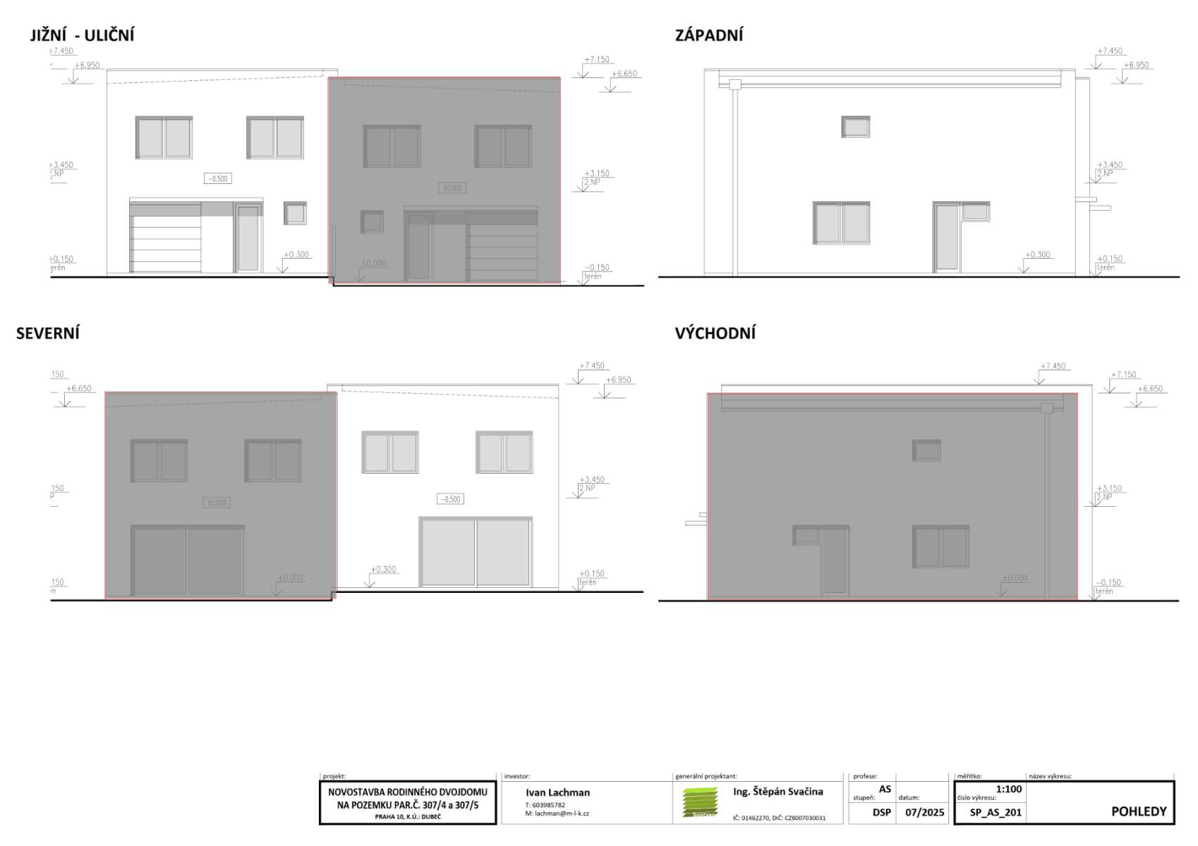 Prodej pozemku 323 m², Nepovolená, Praha, Praha Prodej pozemku 323 m², Nepovolená, Praha, Praha