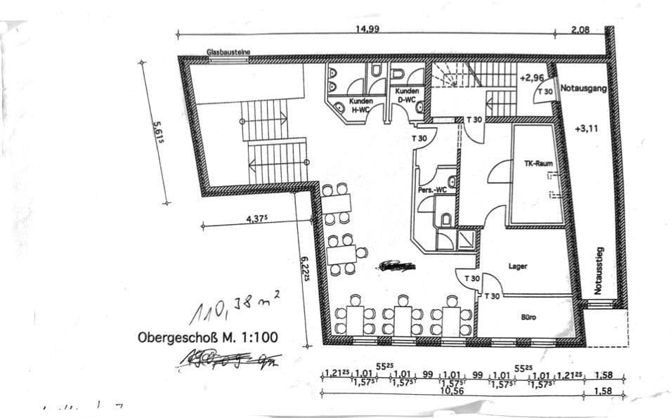 Pronájem nebytového prostoru 186 m², Lookenstraße 7, Lingen (Ems), Dolní Sasko Pronájem nebytového prostoru 186 m², Lookenstraße 7, Lingen (Ems), Dolní Sasko