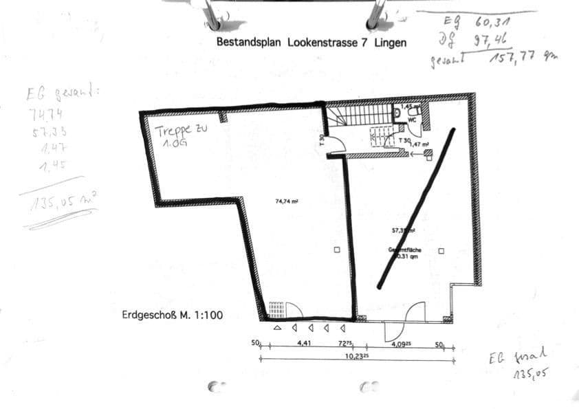 Pronájem nebytového prostoru 186 m², Lookenstraße 7, Lingen (Ems), Dolní Sasko Pronájem nebytového prostoru 186 m², Lookenstraße 7, Lingen (Ems), Dolní Sasko