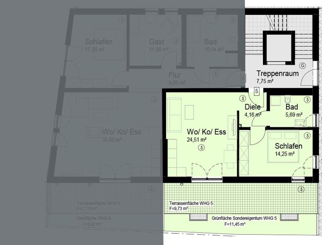 Prodej bytu 2+1 59 m², Burgauer Straße 18a, Krumbach (Schwaben), Bavorsko Prodej bytu 2+1 59 m², Burgauer Straße 18a, Krumbach (Schwaben), Bavorsko