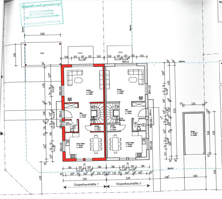 Prodej domu 160 m², pozemek 393 m², Ranstadt, Hessen Prodej domu 160 m², pozemek 393 m², Ranstadt, Hessen
