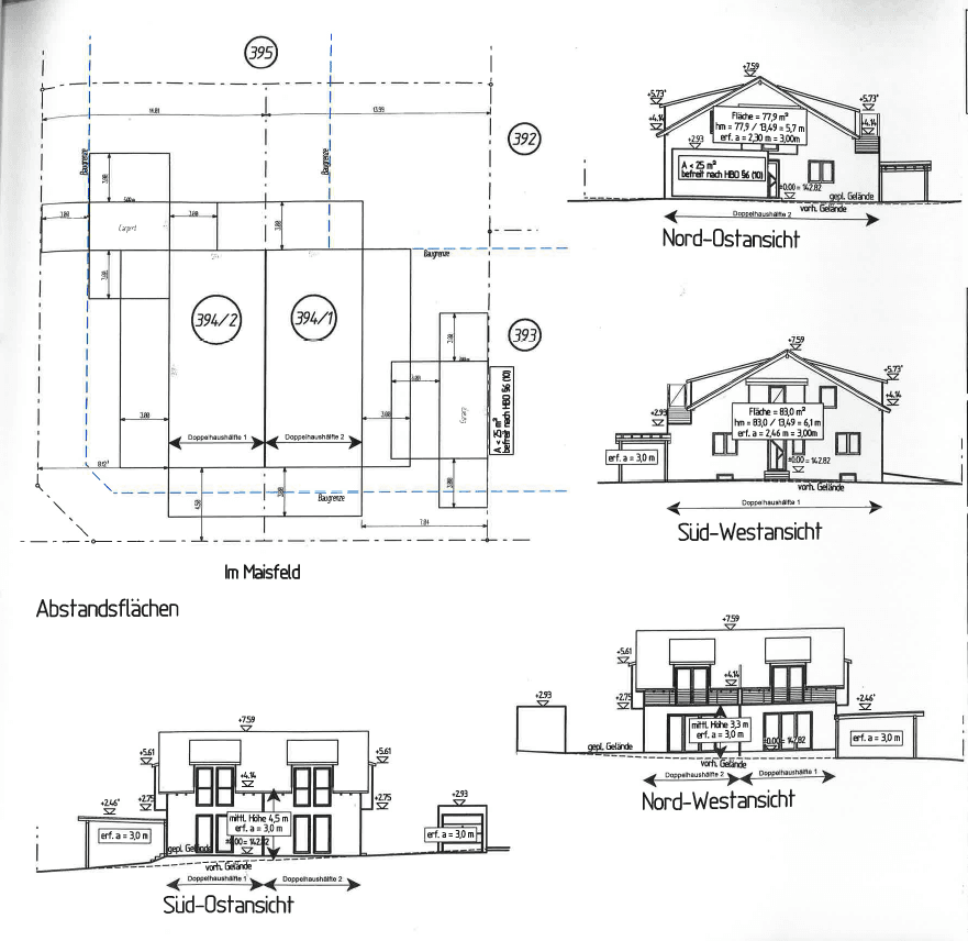 Prodej domu 160 m², pozemek 393 m², Ranstadt, Hessen Prodej domu 160 m², pozemek 393 m², Ranstadt, Hessen