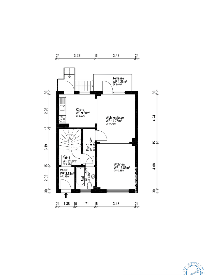 Prodej domu 144 m², pozemek 320 m², Bremerhaven, Bremen Prodej domu 144 m², pozemek 320 m², Bremerhaven, Bremen