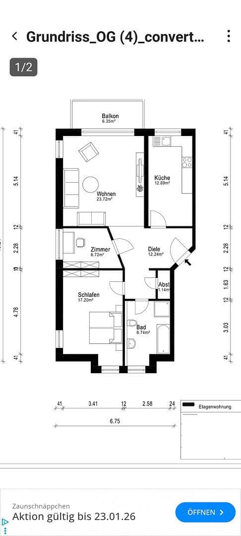 Pronájem bytu 2+kk 85 m², Börnsen, Šlesvicko-Holštýnsko Pronájem bytu 2+kk 85 m², Börnsen, Šlesvicko-Holštýnsko