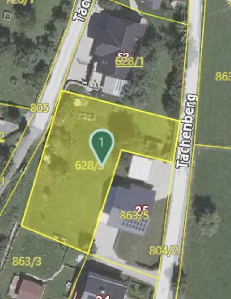 Prodej pozemku 1.123 m², Tachenberg, Aigen, Štýrsko Prodej pozemku 1.123 m², Tachenberg, Aigen, Štýrsko