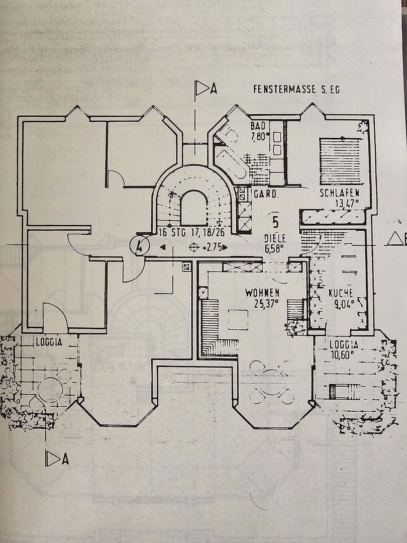Pronájem bytu 2+1 75 m², Wiesbaden, Hessen Pronájem bytu 2+1 75 m², Wiesbaden, Hessen