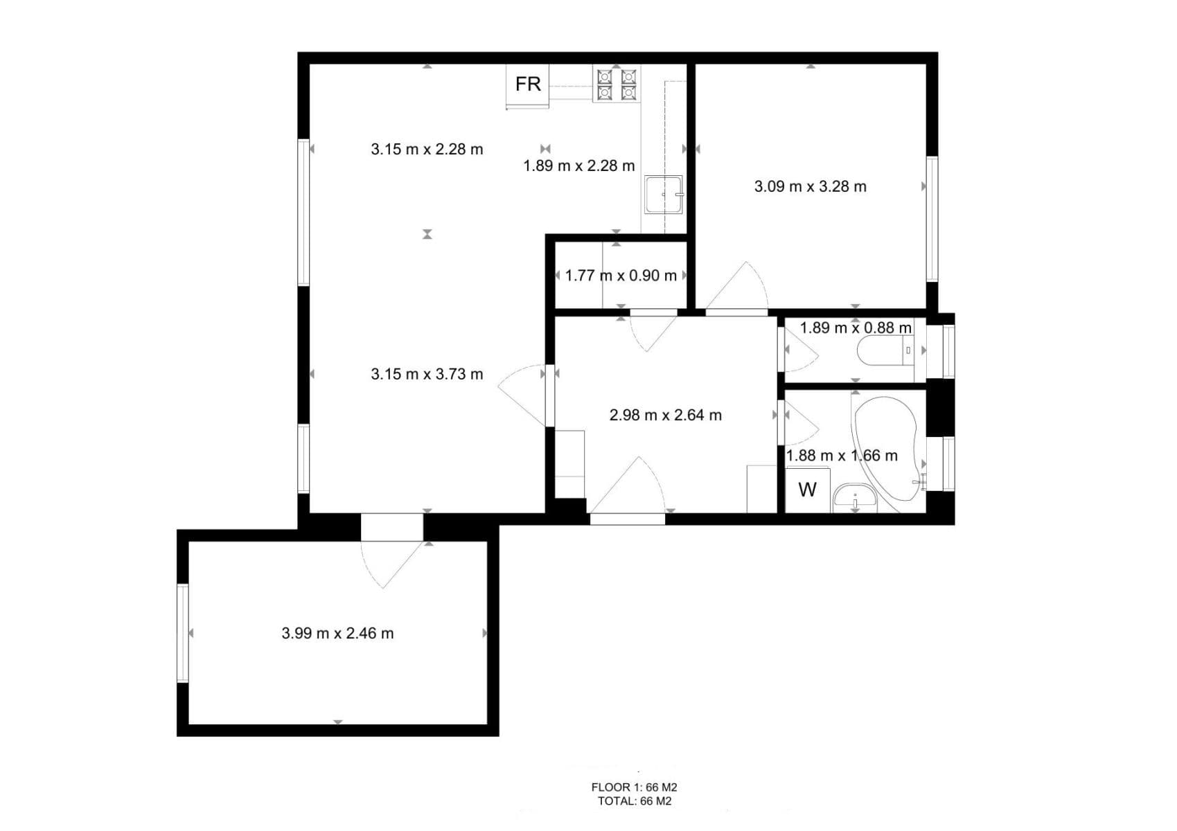 Pronájem bytu 3+kk 60 m², Politických vězňů, Horoměřice, Středočeský kraj Pronájem bytu 3+kk 60 m², Politických vězňů, Horoměřice, Středočeský kraj