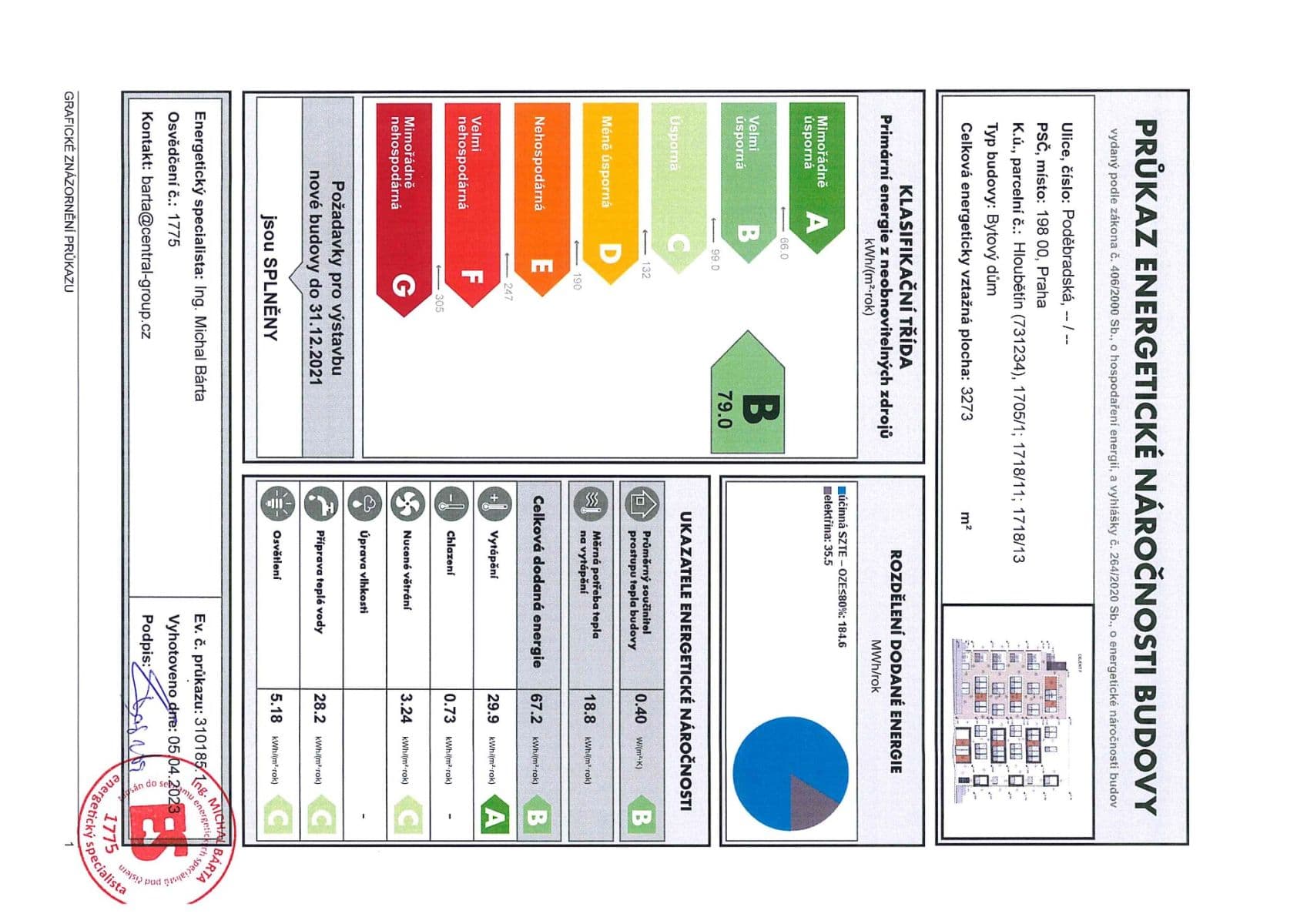 Pronájem bytu 3+kk 61 m², Domalípova, Praha, Praha Pronájem bytu 3+kk 61 m², Domalípova, Praha, Praha