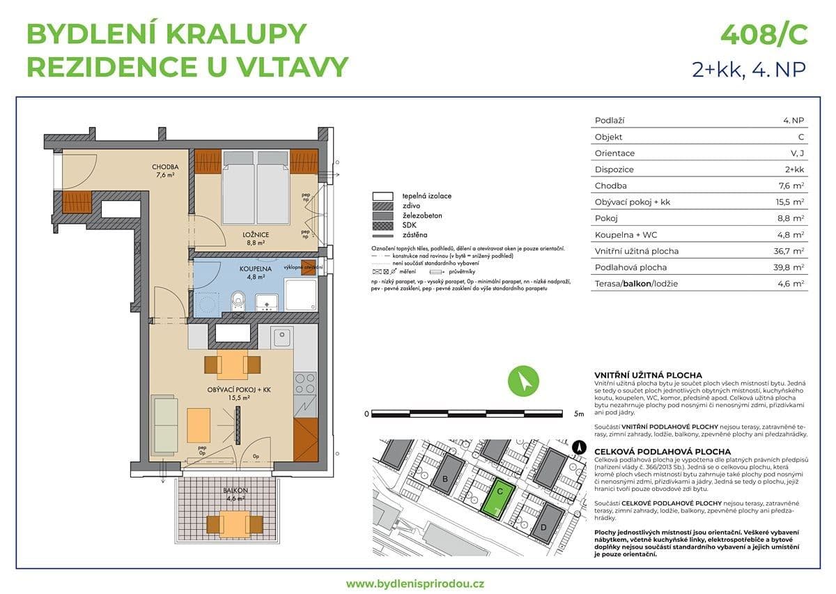 Prodej bytu 2+kk 40 m², Nádražní, Kralupy nad Vltavou, Středočeský kraj Prodej bytu 2+kk 40 m², Nádražní, Kralupy nad Vltavou, Středočeský kraj