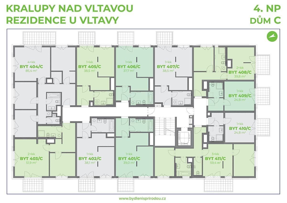 Prodej bytu 2+kk 40 m², Nádražní, Kralupy nad Vltavou, Středočeský kraj Prodej bytu 2+kk 40 m², Nádražní, Kralupy nad Vltavou, Středočeský kraj