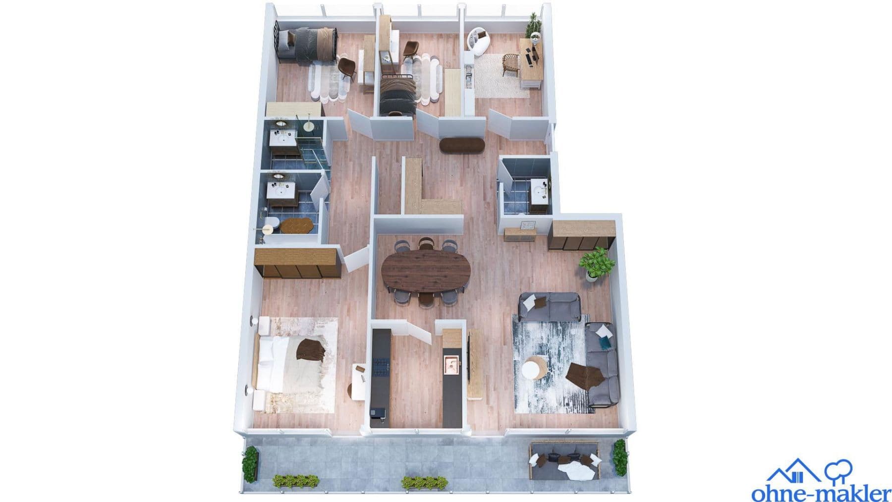 Prodej bytu 5+1 119 m², Fritz-Berne-Straße 48, München, Bavorsko Prodej bytu 5+1 119 m², Fritz-Berne-Straße 48, München, Bavorsko