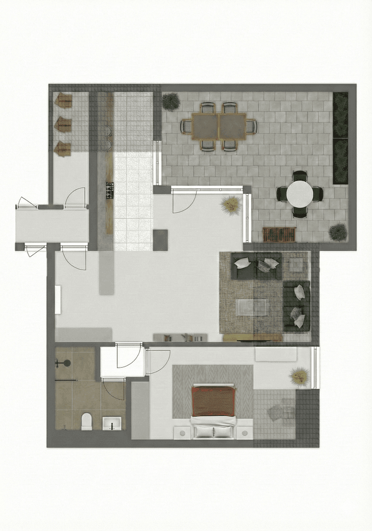 Pronájem bytu 2+1 75 m², Köln, Severní Porýní-Vestfálsko Pronájem bytu 2+1 75 m², Köln, Severní Porýní-Vestfálsko