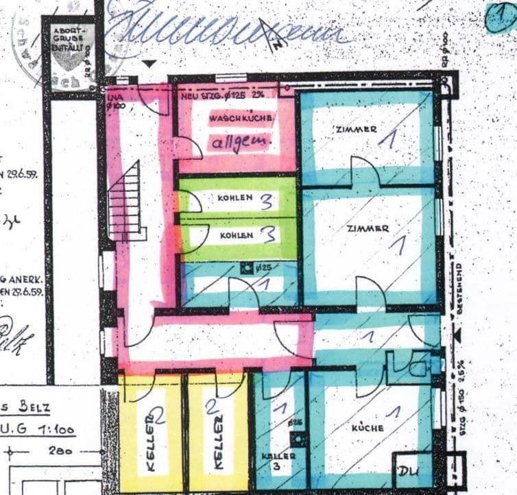 Pronájem bytu 2+1 45 m², Lindacher Straße 15, Schwäbisch Gmünd, Bádensko-Württembersko Pronájem bytu 2+1 45 m², Lindacher Straße 15, Schwäbisch Gmünd, Bádensko-Württembersko