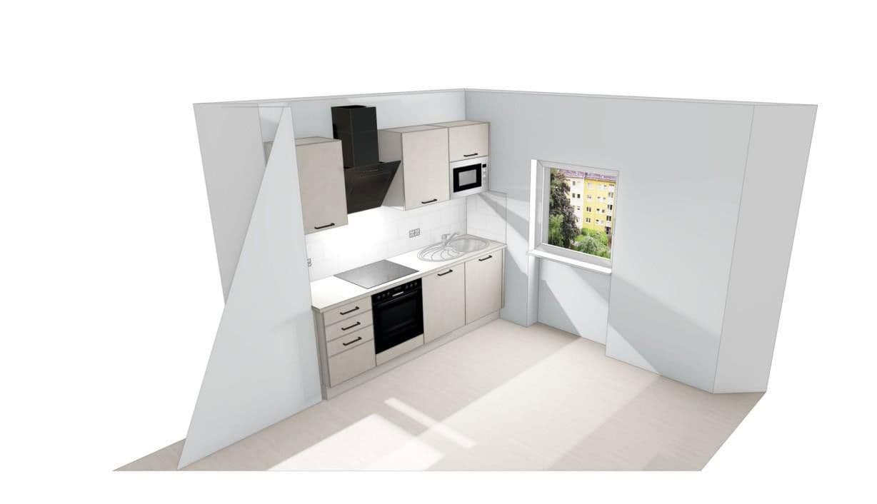 Pronájem bytu 1+1 33 m², Cadolzburgerstr 50, Fürth, Bavorsko Pronájem bytu 1+1 33 m², Cadolzburgerstr 50, Fürth, Bavorsko