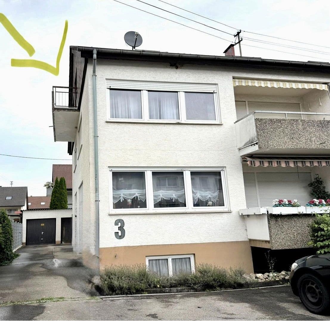 Pronájem bytu 3+1 64 m², Filderstadt, Bádensko-Württembersko Pronájem bytu 3+1 64 m², Filderstadt, Bádensko-Württembersko