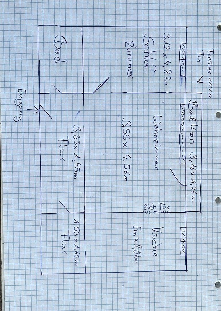 Pronájem bytu 2+1 54 m², In der Aue 6, Waltrop, Severní Porýní-Vestfálsko Pronájem bytu 2+1 54 m², In der Aue 6, Waltrop, Severní Porýní-Vestfálsko