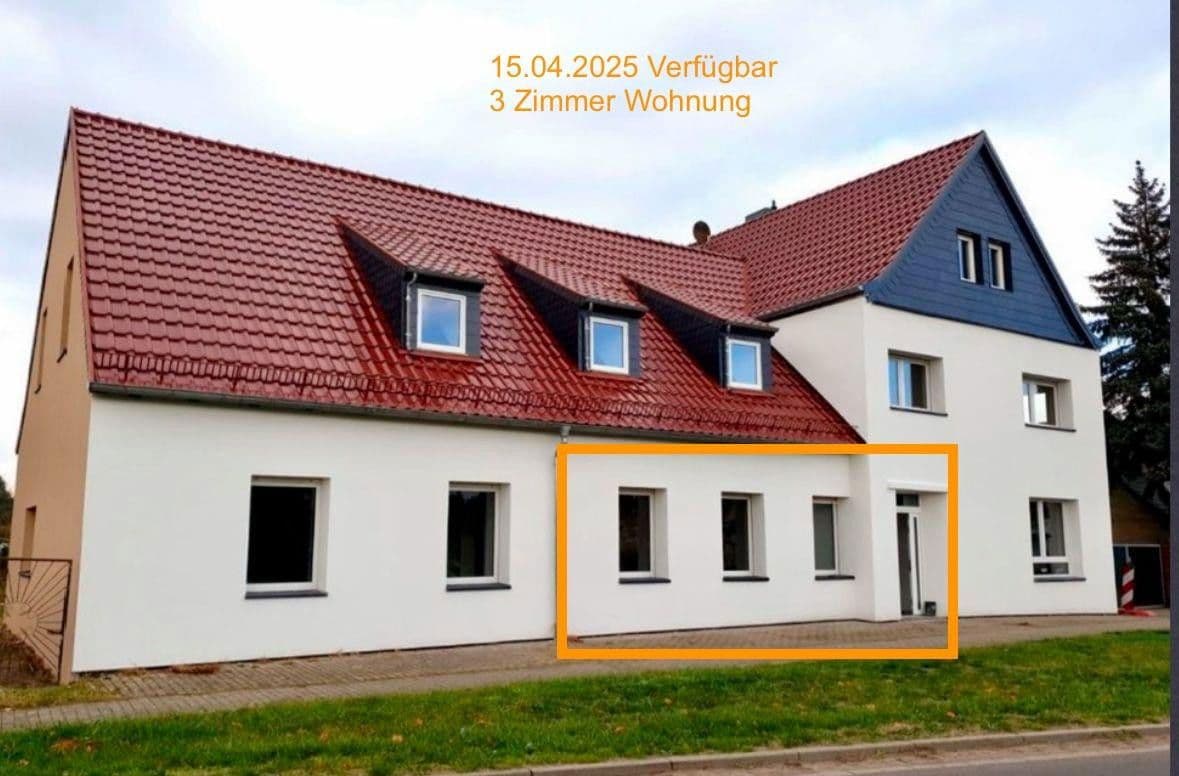 Pronájem bytu 3+1 73 m², Reckahner Dorfstr. 12, Kloster Lehnin, Braniborsko Pronájem bytu 3+1 73 m², Reckahner Dorfstr. 12, Kloster Lehnin, Braniborsko