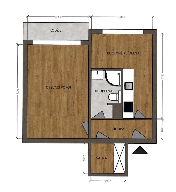 Pronájem bytu 1+1 46 m², Liškova, Litoměřice, Ústecký kraj Pronájem bytu 1+1 46 m², Liškova, Litoměřice, Ústecký kraj