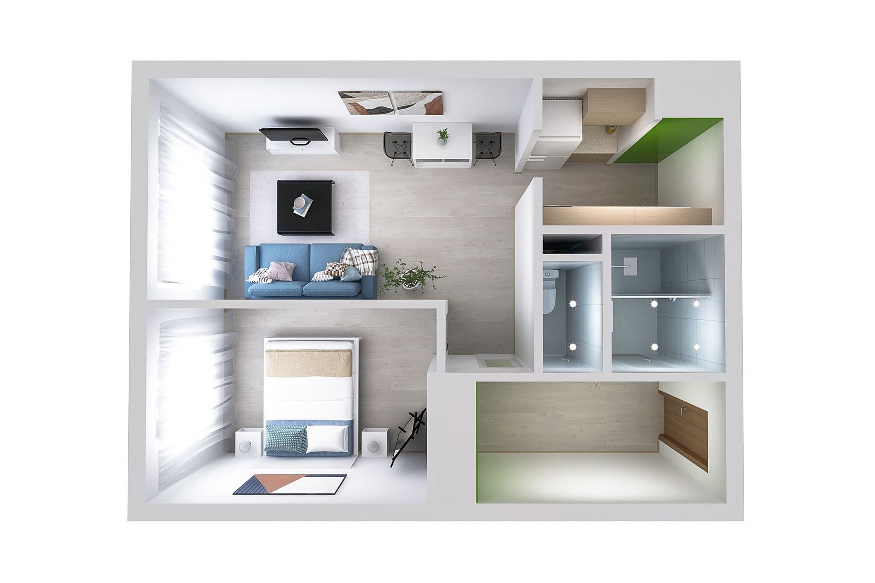 Prodej bytu 2+kk 43 m², Poznaňská, Praha, Praha Prodej bytu 2+kk 43 m², Poznaňská, Praha, Praha