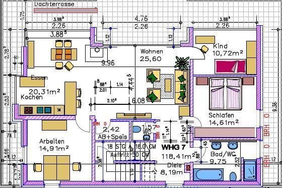 Prodej bytu 4+1 146 m², Dr.-Hellge-Straße 2b, Passau, Deutschland, Passau, Bavorsko Prodej bytu 4+1 146 m², Dr.-Hellge-Straße 2b, Passau, Deutschland, Passau, Bavorsko