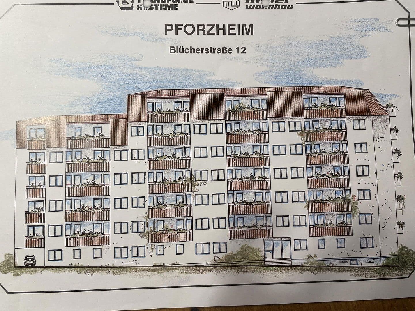 Pronájem bytu 3+1 55 m², Pforzheim, Bádensko-Württembersko Pronájem bytu 3+1 55 m², Pforzheim, Bádensko-Württembersko