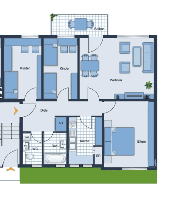 Pronájem bytu 4+1 85 m², Rosenauerstraße 46, Coburg, Bavorsko Pronájem bytu 4+1 85 m², Rosenauerstraße 46, Coburg, Bavorsko
