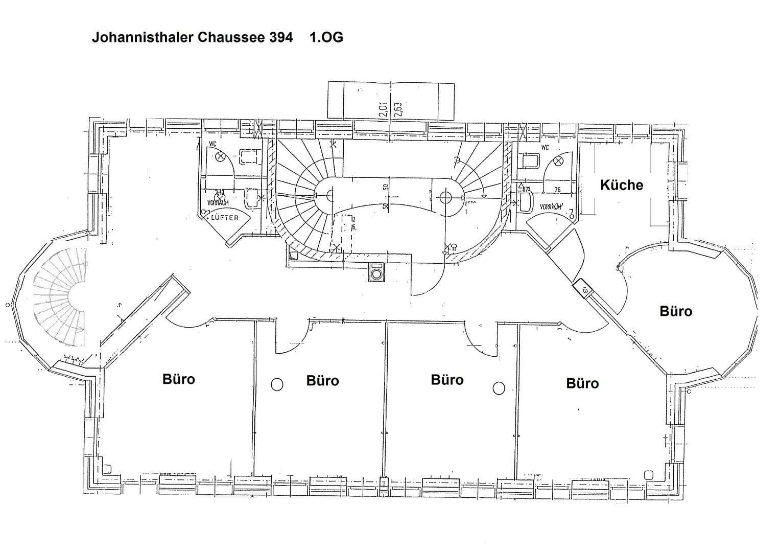 Pronájem kanceláře 319 m², Johannisthaler Chaussee 394, Berlin, Berlín Pronájem kanceláře 319 m², Johannisthaler Chaussee 394, Berlin, Berlín