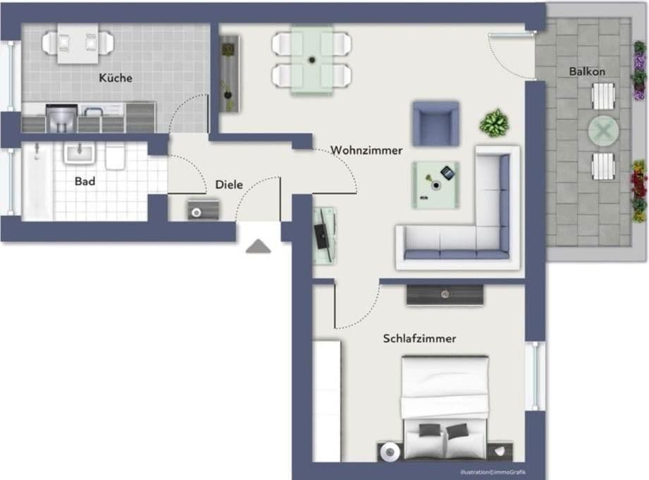 Pronájem bytu 2+1 57 m², Montanusstraße 60, Köln, Severní Porýní-Vestfálsko Pronájem bytu 2+1 57 m², Montanusstraße 60, Köln, Severní Porýní-Vestfálsko