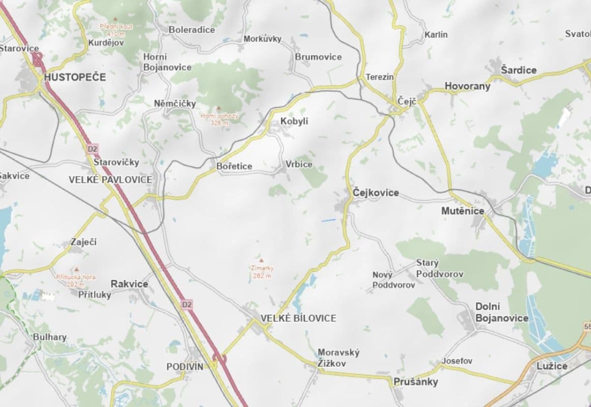 Prodej pozemku 4.169 m², Čejkovice, Jihomoravský kraj Prodej pozemku 4.169 m², Čejkovice, Jihomoravský kraj