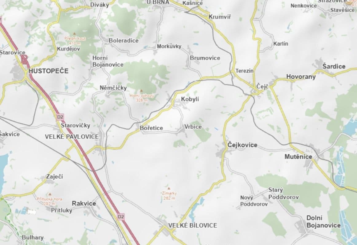 Prodej pozemku 3.484 m², Čejkovice, Jihomoravský kraj Prodej pozemku 3.484 m², Čejkovice, Jihomoravský kraj