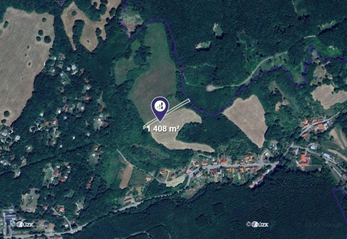 Prodej pozemku 1.408 m², Nová Lhota, Jihomoravský kraj Prodej pozemku 1.408 m², Nová Lhota, Jihomoravský kraj