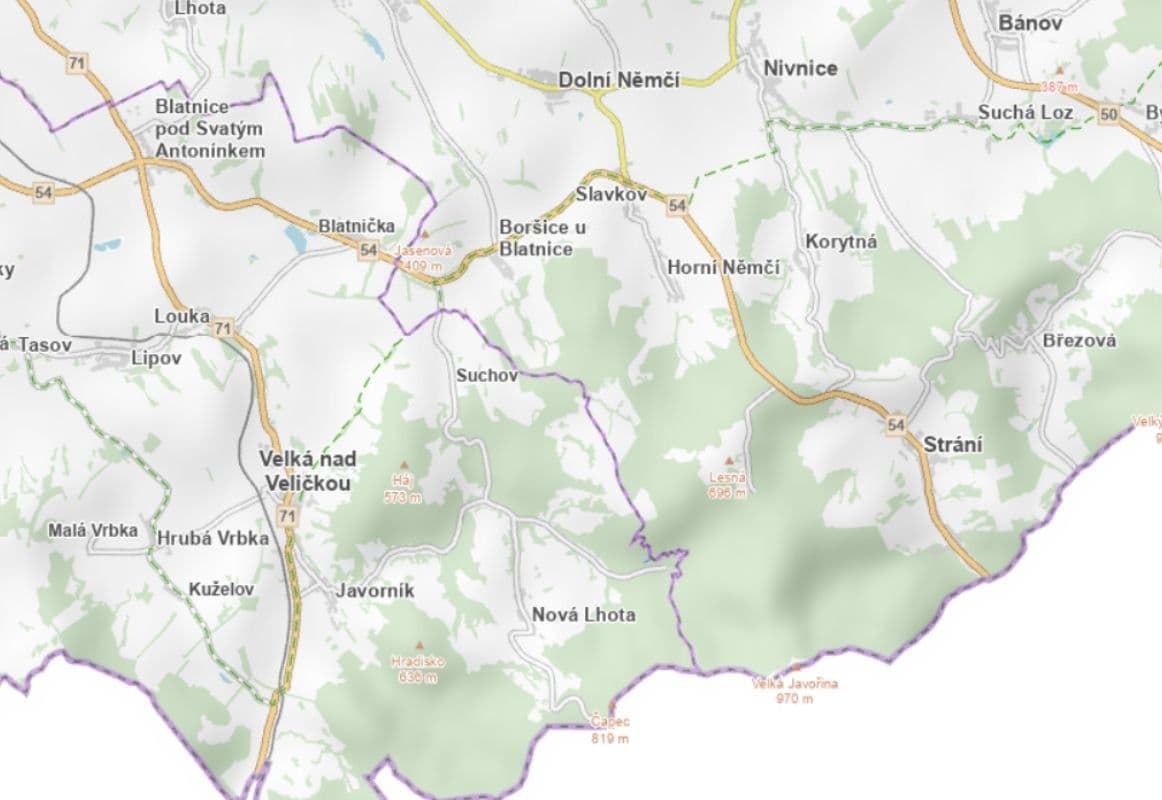 Prodej pozemku 1.408 m², Nová Lhota, Jihomoravský kraj Prodej pozemku 1.408 m², Nová Lhota, Jihomoravský kraj