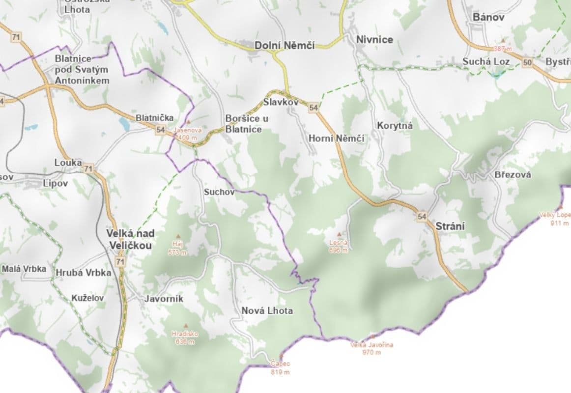 Prodej pozemku 2.147 m², Nová Lhota, Jihomoravský kraj Prodej pozemku 2.147 m², Nová Lhota, Jihomoravský kraj