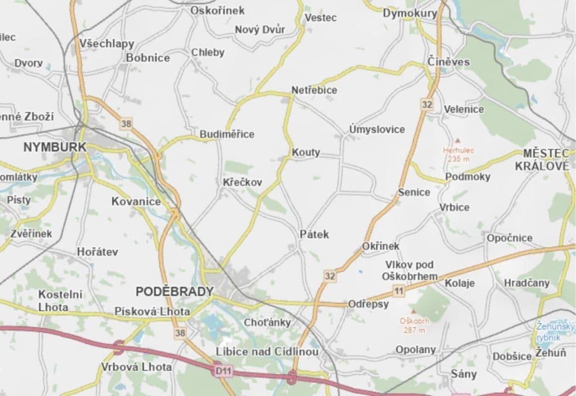Prodej pozemku 5.650 m², Odřepsy, Středočeský kraj Prodej pozemku 5.650 m², Odřepsy, Středočeský kraj