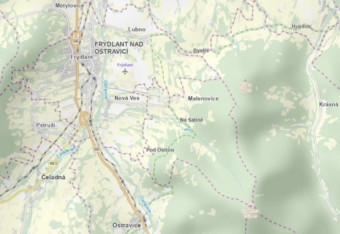 Prodej pozemku 10.217 m², Malenovice, Moravskoslezský kraj Prodej pozemku 10.217 m², Malenovice, Moravskoslezský kraj