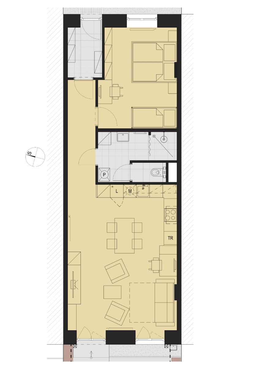 Pronájem bytu 2+kk 68 m², Týnec nad Sázavou, Středočeský kraj Pronájem bytu 2+kk 68 m², Týnec nad Sázavou, Středočeský kraj