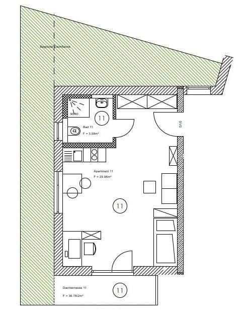 Prodej bytu 1+1 20 m², Am Starzenbachweg 16, Deggendorf, Bavorsko Prodej bytu 1+1 20 m², Am Starzenbachweg 16, Deggendorf, Bavorsko